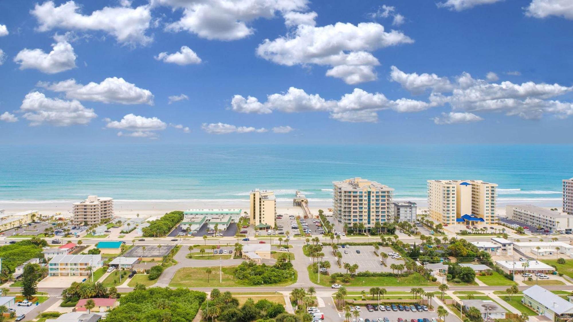 Apartment Ocean Views From Your Private Balcony! Sunglow 606 By Brightwild Daytona Beach Shores