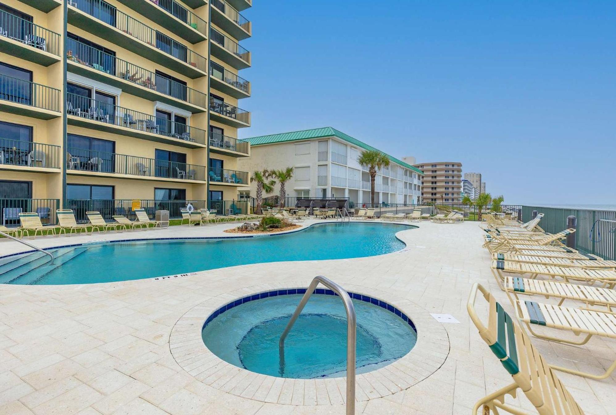 Apartment Ocean Views From Your Private Balcony! Sunglow 606 By Brightwild Daytona Beach Shores